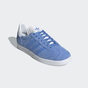 Adidas Women's Gazelle Snekaers Blue Suede EE5542